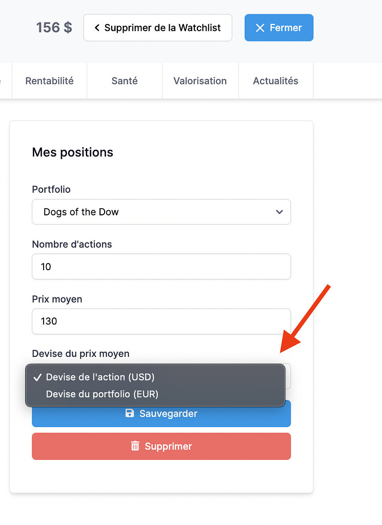 Disparition Du Choix De Ticker Alternatif Pour Toutes Les Actions ...