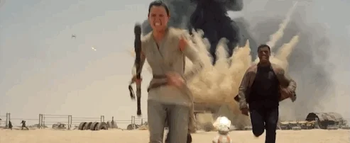 Star Wars Running GIF